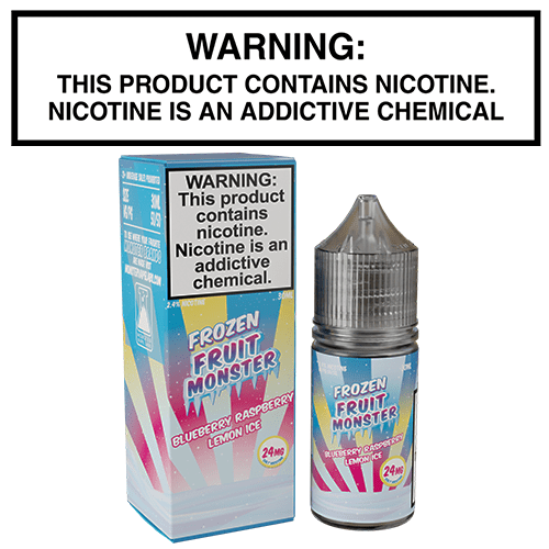 Frozen Fruit Monster Salt Blueberry Raspberry Lemon Ice 30mL Bottle by Monster Vape Labs - Image 2