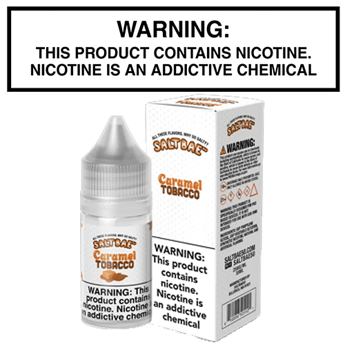 Caramel Tobacco (Formerly Sweet Caramel Tobacco) Salt 30mL Bottle by SaltBae50 - Image 2