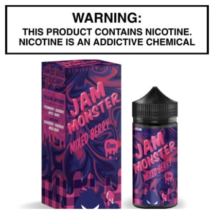 Jam Monster Mixed Berry by Monster Vape Labs 100ml Bottle
