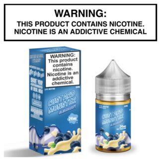 Custard Monster Salts Blueberry by Monster Labs 30ml Bottle