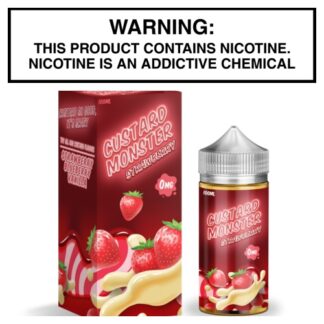 Custard Monster Strawberry by Monster Labs 100ml Bottle