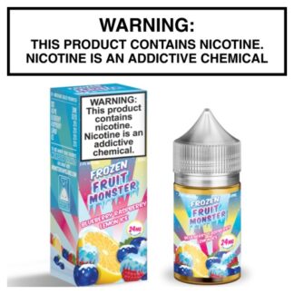 Frozen Fruit Monster Salts Blueberry Raspberry Lemon Ice by Monster Vape Labs 30ml Bottle
