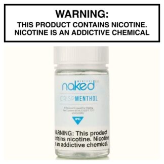 Crisp Menthol by Naked 100 60ml Bottle