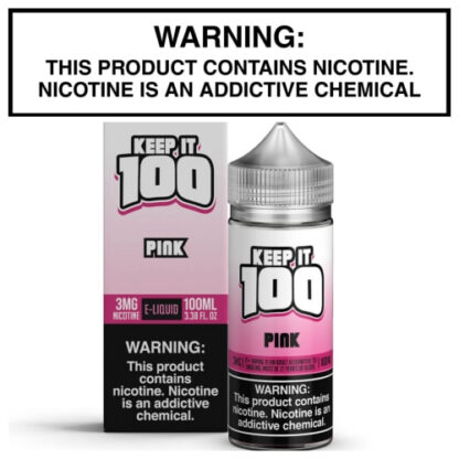 Pink (formerly Pink Burst) by Keep It 100 100ml Bottle