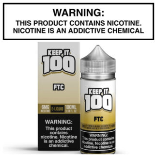 FTC (formerly Krunchy Squares) by Keep It 100 100ml Bottle