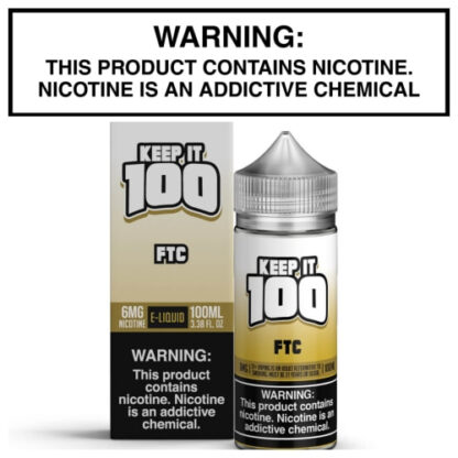 FTC (formerly Krunchy Squares) by Keep It 100 100ml Bottle