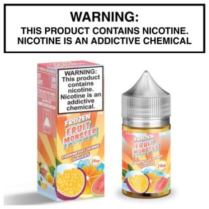 Frozen Fruit Monster Salts Passion fruit Orange Guava by Monster Vape Labs 30ml Bottle