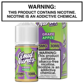 Apple Grape Salt by Cloud Nurdz 30ml Bottle