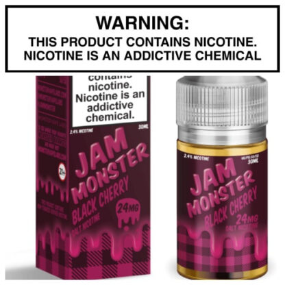 Jam Monster Salts Black Cherry by Monster Vape Labs 30ml Bottle