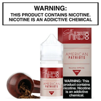 American Patriots Salt by Nkd 100 Salts 30ml Bottle