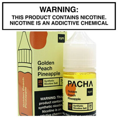 Golden Peach Pineapple SYN 30ml Bottle By Pachamama