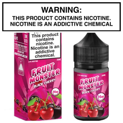 Fruit Monster Salt Black Cherry by Monster Vape Labs 30ml Bottle