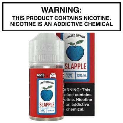 Slapple Salt by Reds Apple X Keep It 100 30ml Bottle