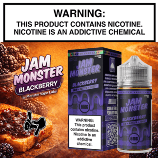 Jam Monster Blackberry 100mL Bottle by Monster Vape Labs