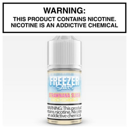 Strawnana Slush 30mL bottle by Freezer Salts