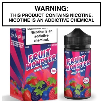 Fruit Monster Mixed Berry by Monster Vape Labs 100ml bottle