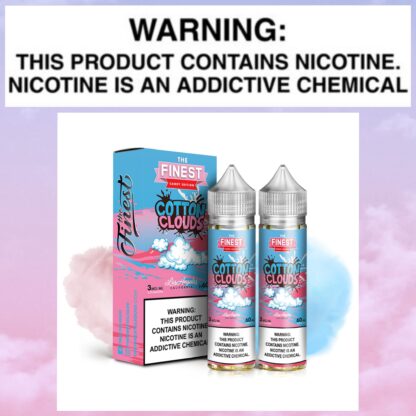 Cotton Clouds - Sweet & Sour Candy Edition by The Finest 2 x 60mL Bottles