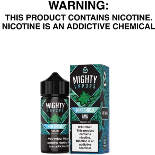 Mint Smash by Mighty Vapors 100mL Bottle - Image 2