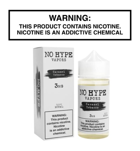 Caramel Tobacco by No Hype 100ml Bottle - Image 2