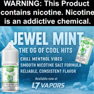 Jewel Mint Salt by Pod Juice 30ml Bottle