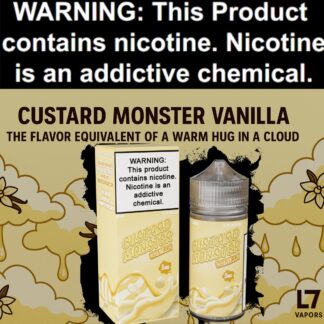 Custard Monster Vanilla by Monster Vape Labs 100ml Bottle