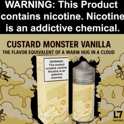 Custard Monster Vanilla by Monster Vape Labs 100ml Bottle