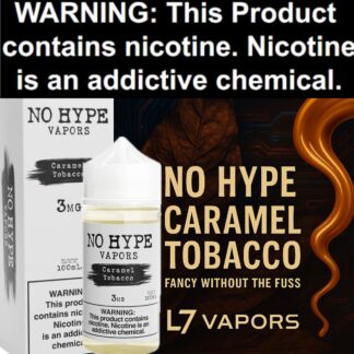 Caramel Tobacco by No Hype 100ml Bottle