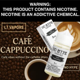 Cafe Cappuccino by No Hype 100ml Bottle