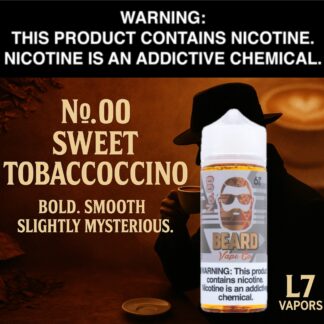 No. 00 Sweet Tobaccoccino 120ml Bottle by Beard Vape Co.