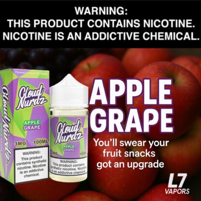 Apple Grape by Cloud Nurdz 100ml Bottle