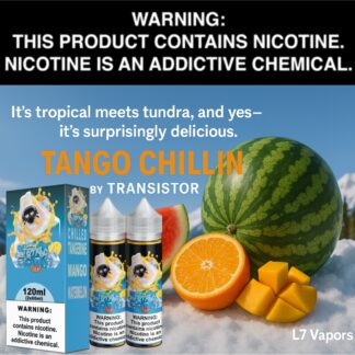 Tango Chillin by Transistor 2 X 60mL Bottles Display