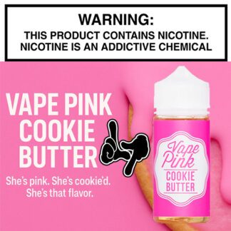 Vape Pink Cookie Butter by Propaganda 100mL Bottle