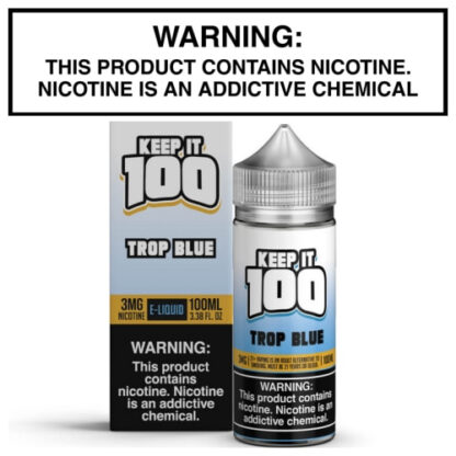 Trop Blue (Formerly Blue Slushie Tropical) by Keep it 100 100ml Bottle