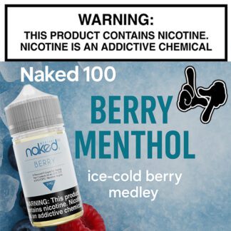 Berry Menthol (Formerly Very Cool) by Naked 100 60mL Bottle