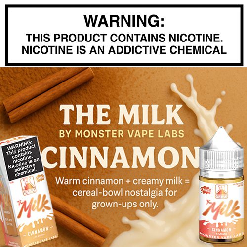 The Milk Salts Cinnamon by Monster Vape Labs 30mL Bottle