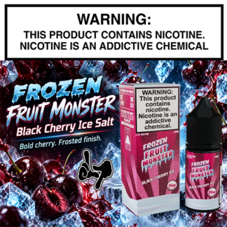 Frozen Fruit Monster Salt Black Cherry Ice 30mL Bottle by Monster Vape Labs