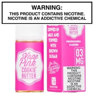 Vape Pink Cookie Butter by Propaganda 100ml Bottle