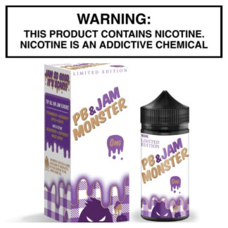 PB & Jam Monster Grape by Monster Vape Labs 100ml Bottle Limited Edition