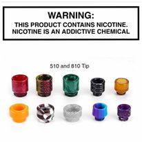 510 Drip Tips (Fits Standard Tanks..NOT SMOK TFV Series)