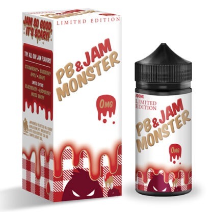 PB & Jam Monster Strawberry by Monster Vape Labs 100ml Bottle