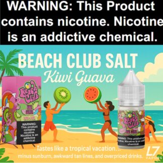 Kiwi Guava Salt by Beach Club 30ml Bottle