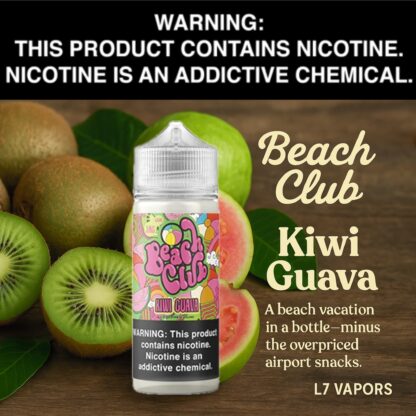 Kiwi Guava by Beach Club 100mL Bottle