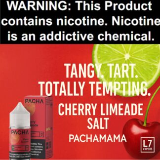 Cherry Limeade Salt 30ml Bottle by Pachamama