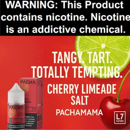 Cherry Limeade Salt 30ml Bottle by Pachamama