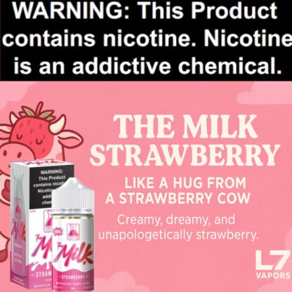 The Milk Strawberry by Monster Vape Labs 100ml Bottle