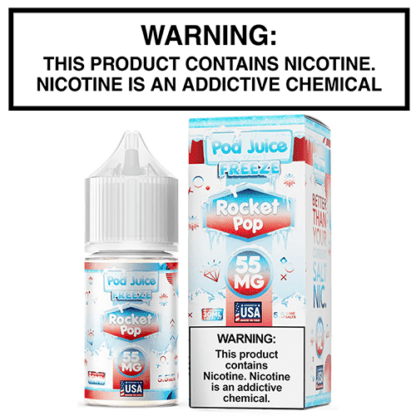 Freeze Rocket Pop by Pod Juice 30ml Bottle