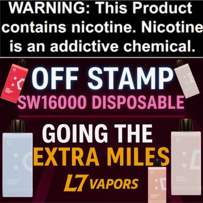 Off-Stamp SW16000 Disposable Pod (Battery not included)