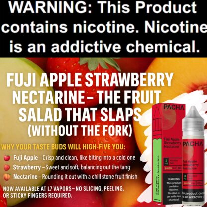 Pacha Fuji Apple Strawberry Nectarine 60ml Bottle