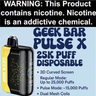 Geek Bar Pulse X 25K Puff Disposable
