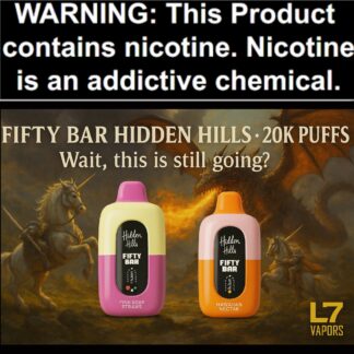 Fifty Bar Hidden Hills 20K Puffs Disposables
